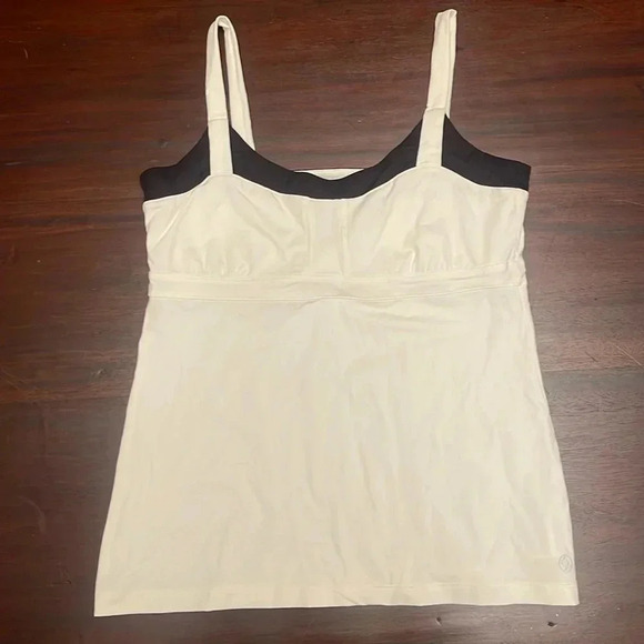 Lija white and black athletic tank size medium - Picture 1 of 6